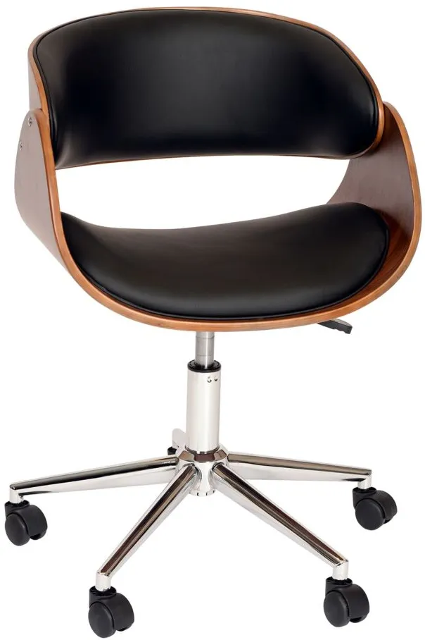 Julian Office Chair in Black by Armen Living