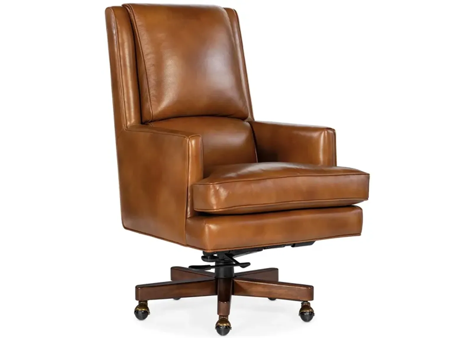 Wright Executive Swivel Tilt Chair in Voyage Cedar by Hooker Furniture