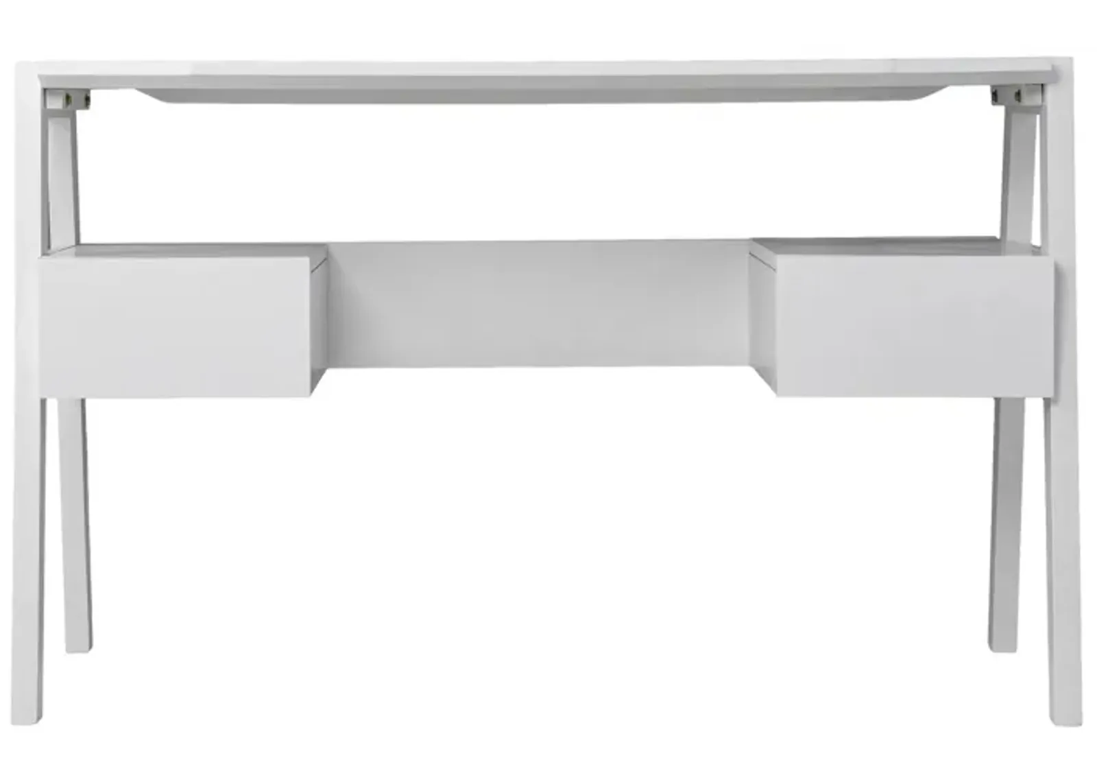 Paige Desk in White by SEI Furniture