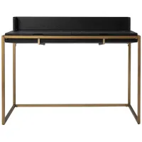 Hastings Flip-Top Desk in Black by SEI Furniture