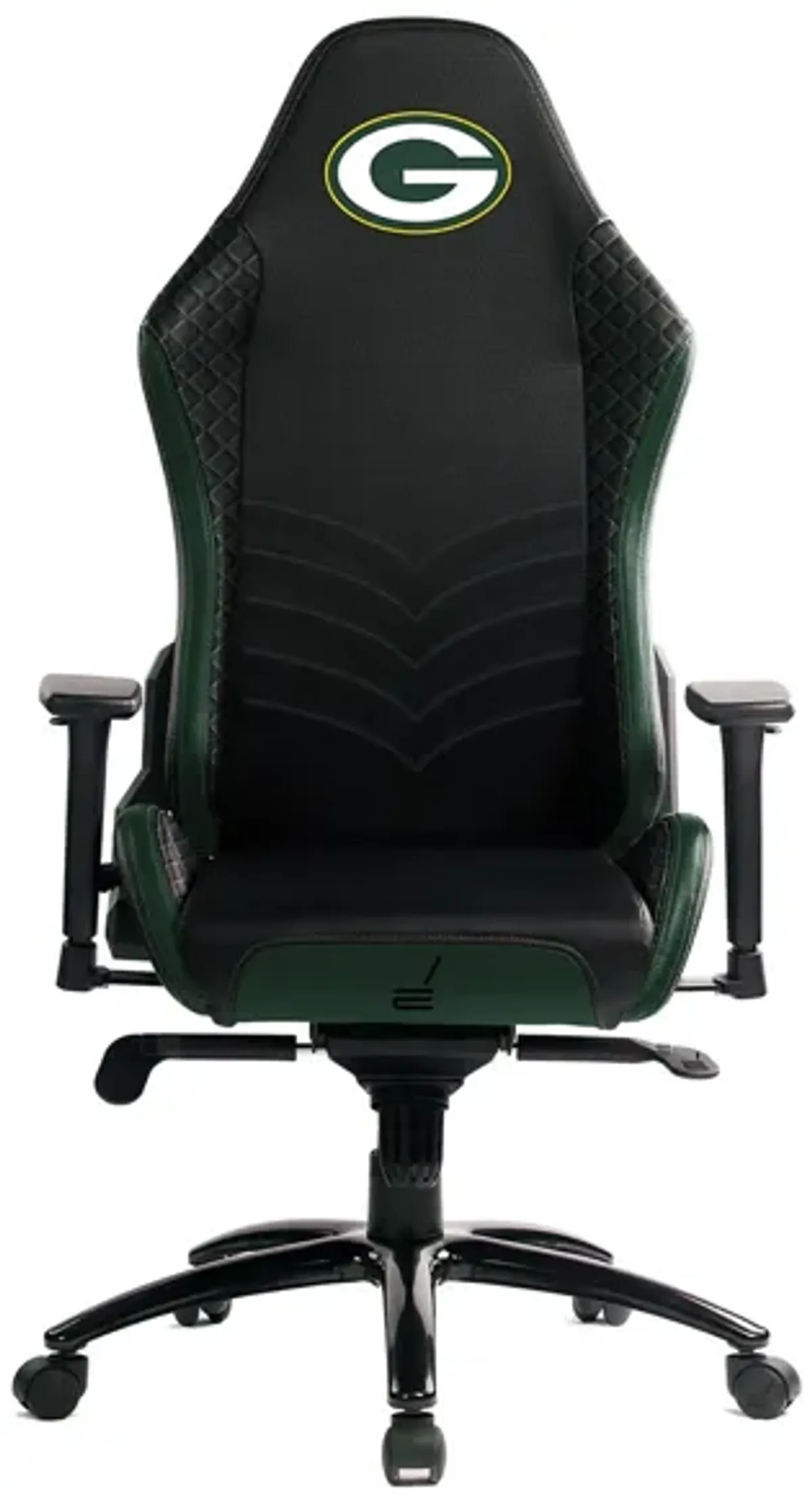 NFL Faux Leather Pro Series Gaming Chair in Green Bay Packers by Imperial International