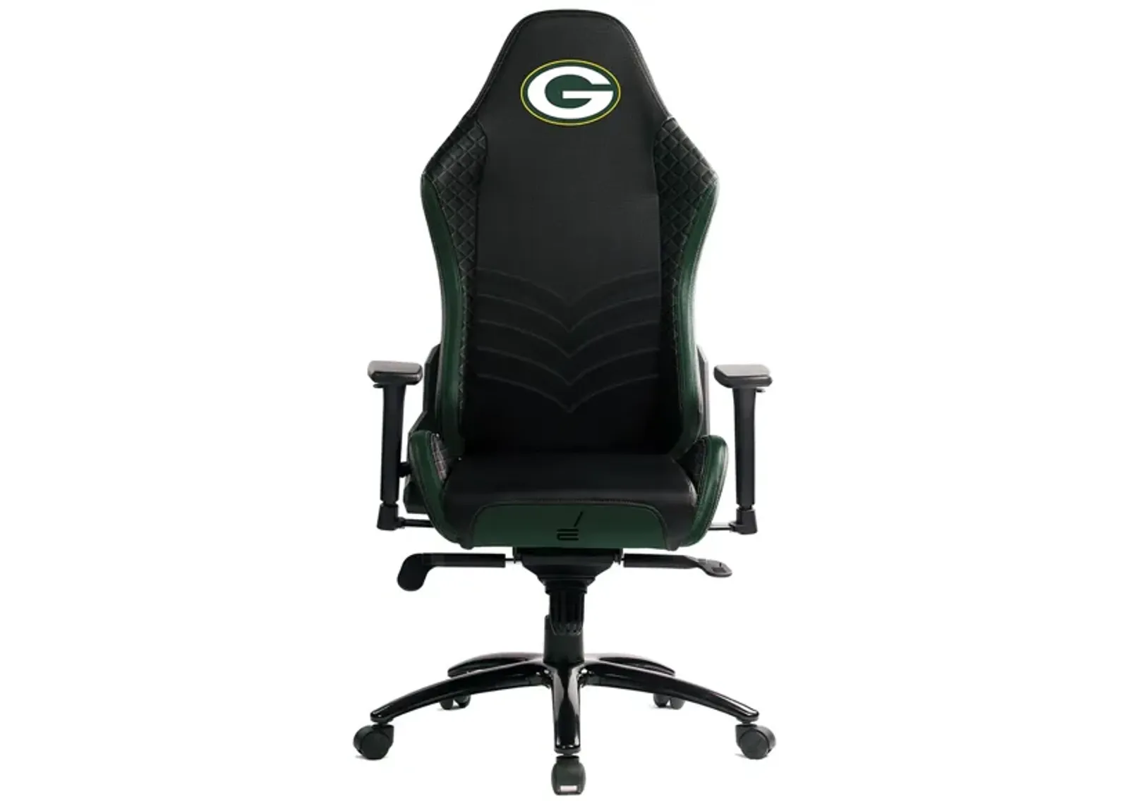 NFL Faux Leather Pro Series Gaming Chair in Green Bay Packers by Imperial International