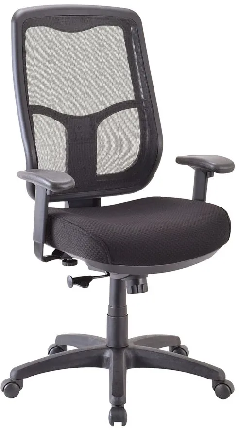 Tempur-Pedic Mesh Back Home Office Chair in Black