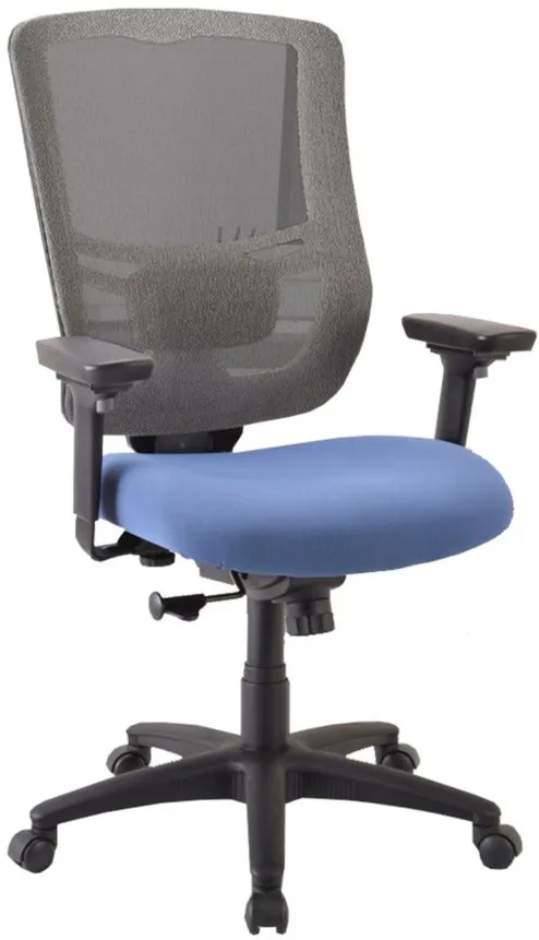 Tempur-Pedic Mesh Back Home Office Chair in Denim