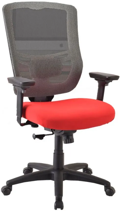 Tempur-Pedic Mesh Back Home Office Chair in Red