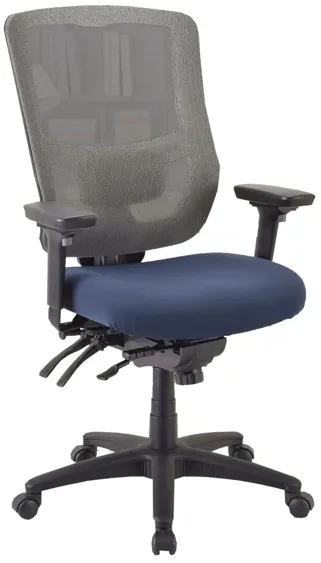 Tempur-Pedic Mesh Back Home Office Chair in Cobalt