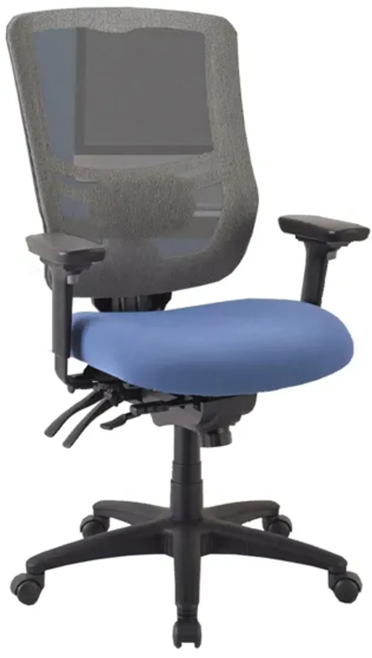 Tempur-Pedic Mesh Back Home Office Chair in Denim