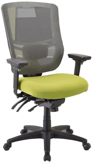 Tempur-Pedic Mesh Back Home Office Chair in Green