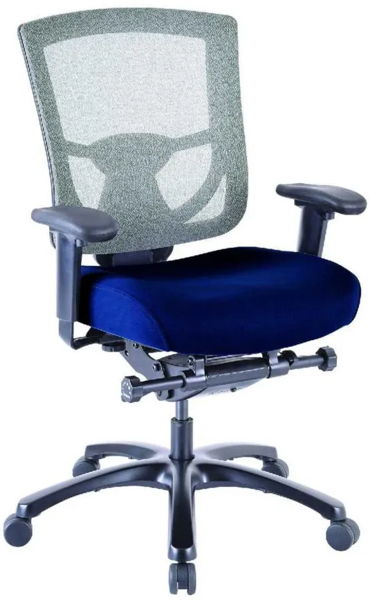 Tempur-Pedic Mesh Back Home Office Chair in Cobalt