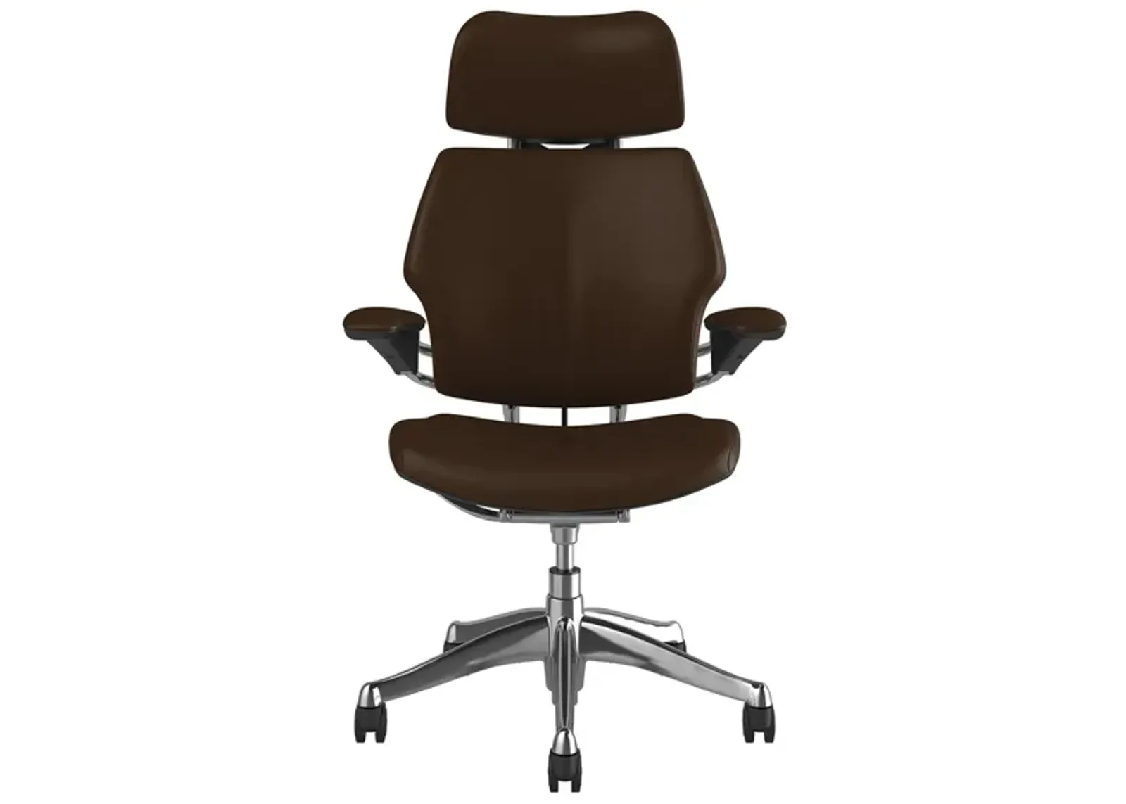 Humanscale Freedom Premium Leather Ergonomic Office Chair in Canyon Leather by Humanscaleoration