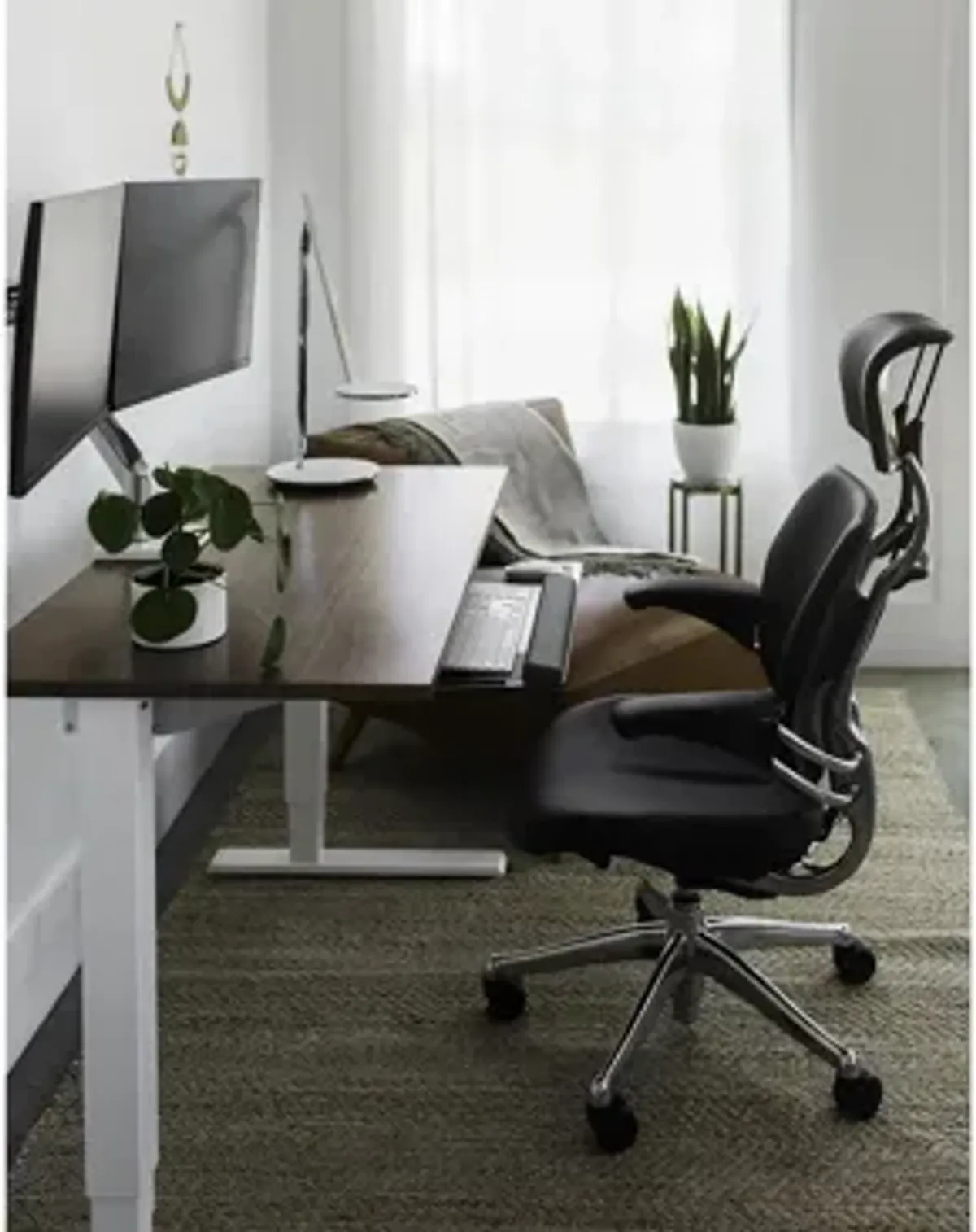 Humanscale Freedom Premium Leather Ergonomic Office Chair