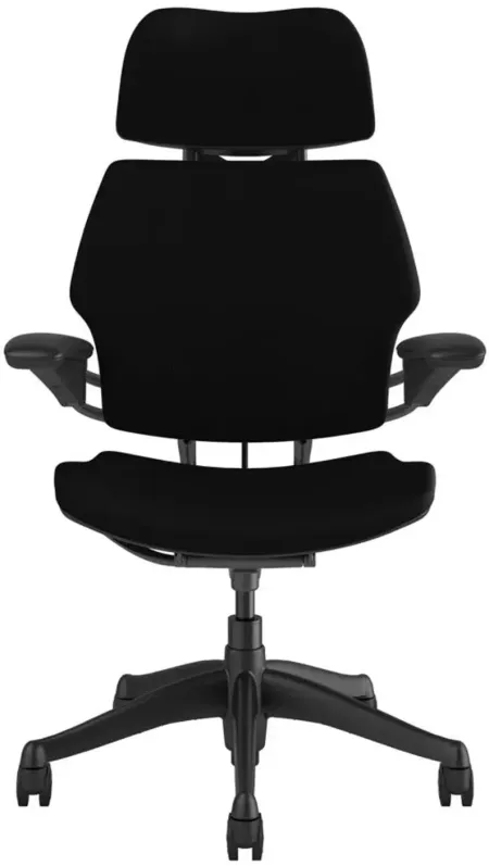 Humanscale Freedom Premium Ergonomic Office Chair in Black Cotton by Humanscaleoration