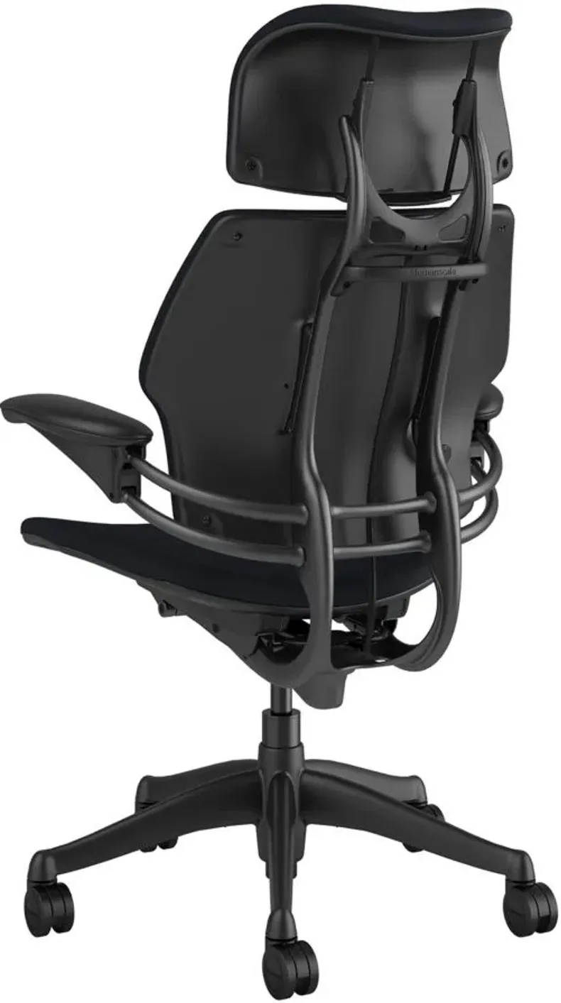 Humanscale Freedom Premium Ergonomic Office Chair in Navy Cotton by Humanscaleoration