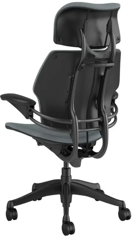Humanscale Freedom Premium Ergonomic Office Chair in Medium Gray Cotton by Humanscaleoration