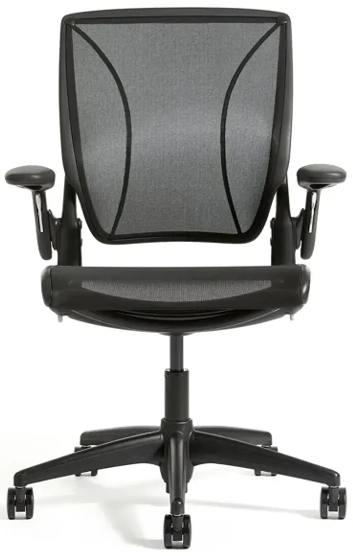 Humanscale World One Ergonomic Office Chair in Black Mesh by Humanscaleoration