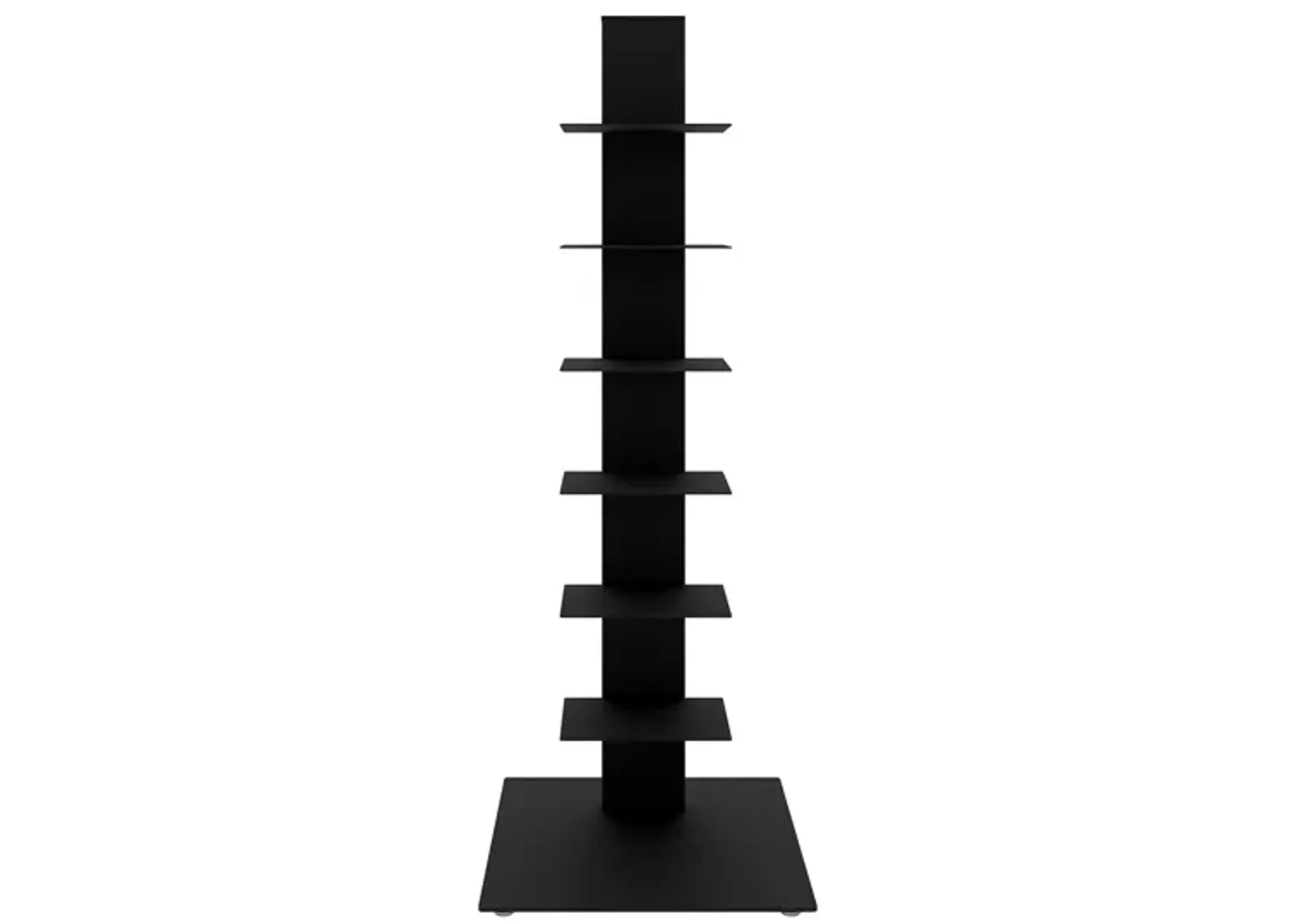 Sapiens 38" Bookcase Tower in Anthracite by EuroStyle