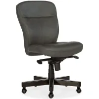 Sasha Executive Swivel Tilt Chair in Big Top Steel Blue by Hooker Furniture