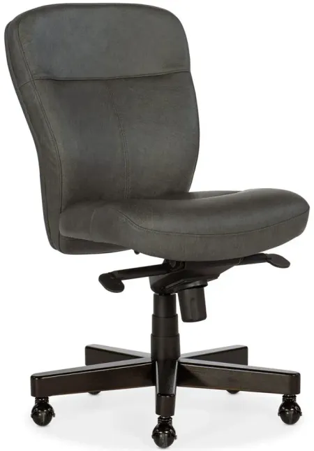 Sasha Executive Swivel Tilt Chair in Big Top Steel Blue by Hooker Furniture