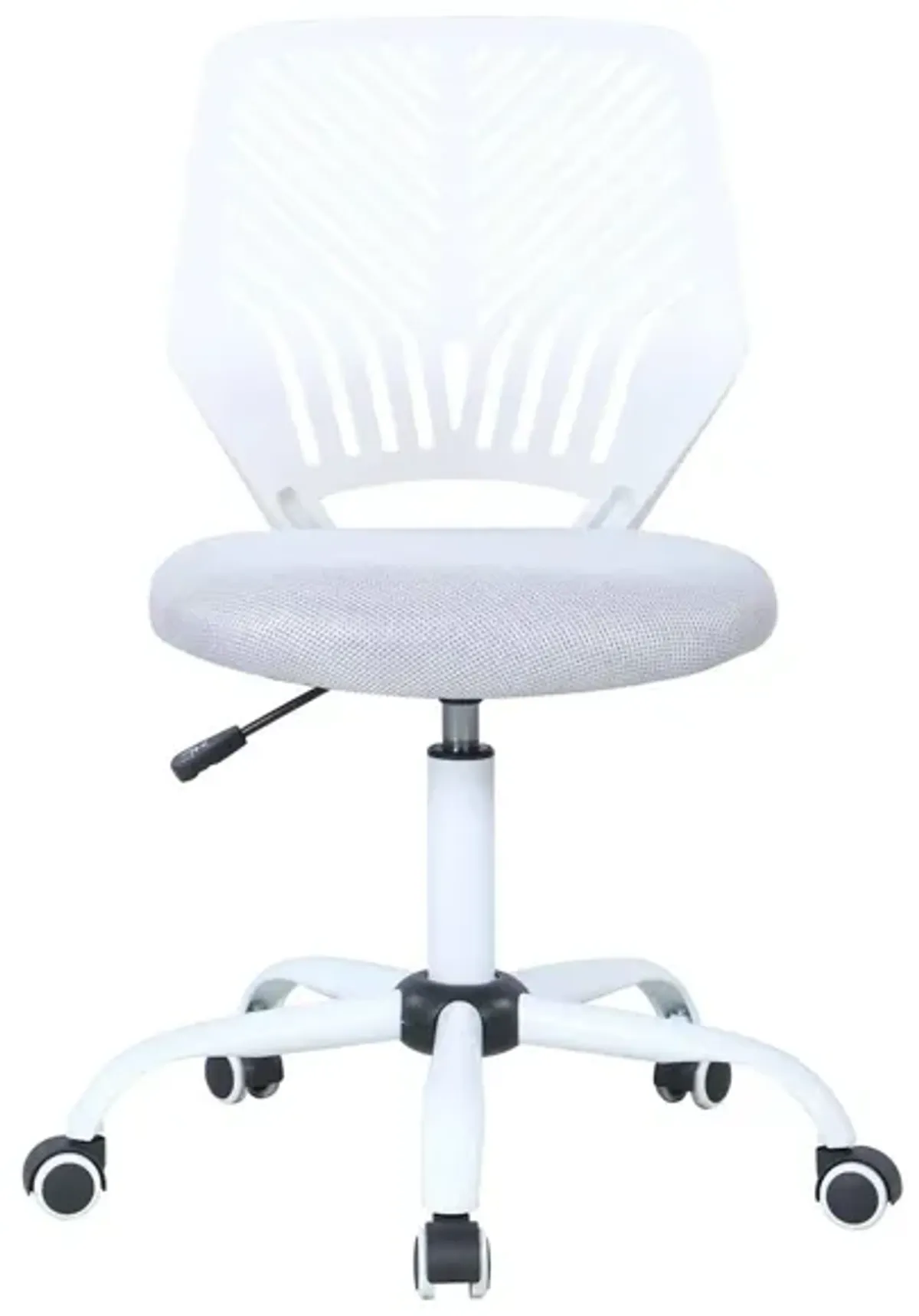 Browning Computer Chair in Matte White by Chintaly Imports