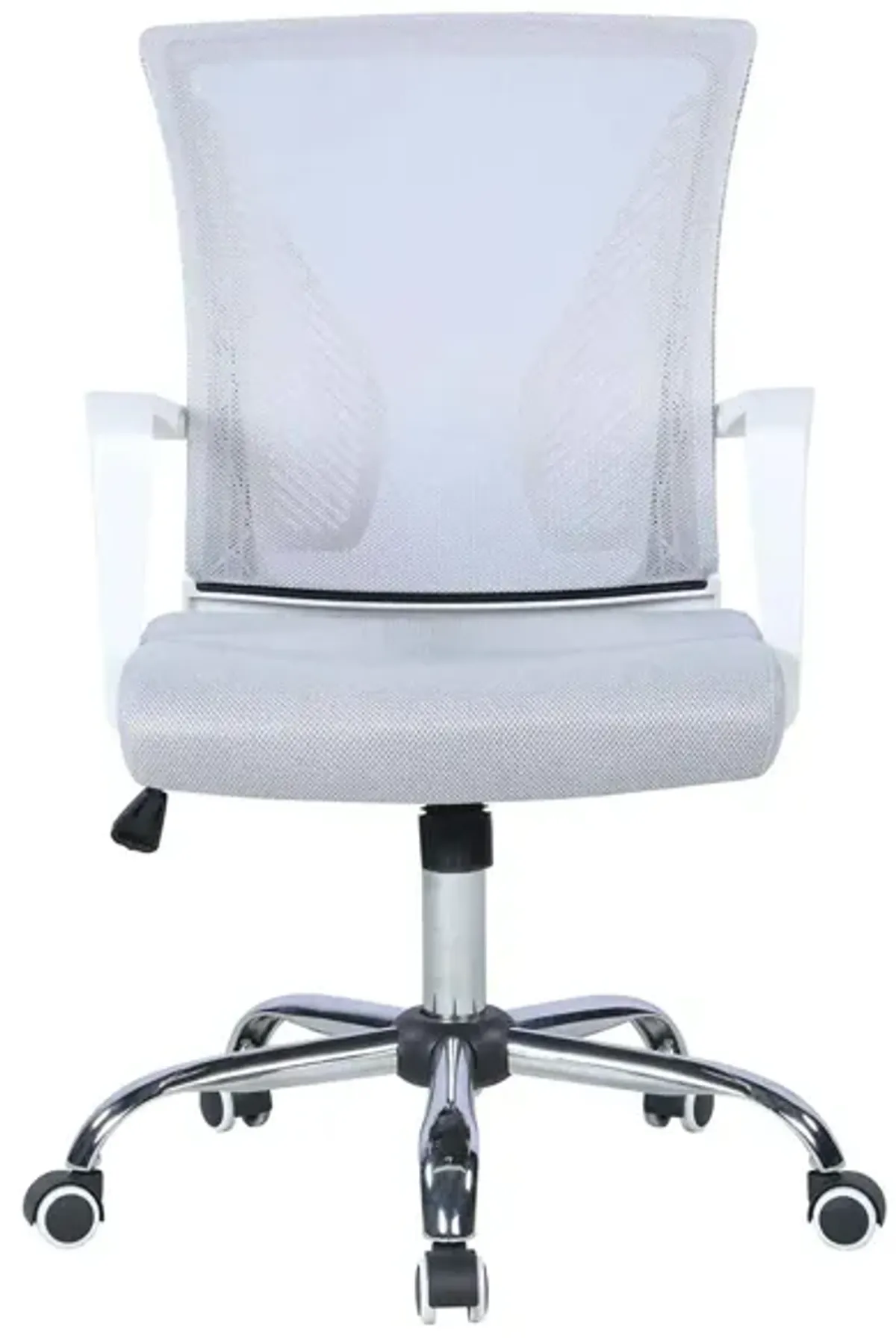 Lenny Computer Chair in Gray by Chintaly Imports