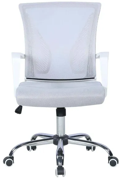 Lenny Computer Chair in Gray by Chintaly Imports