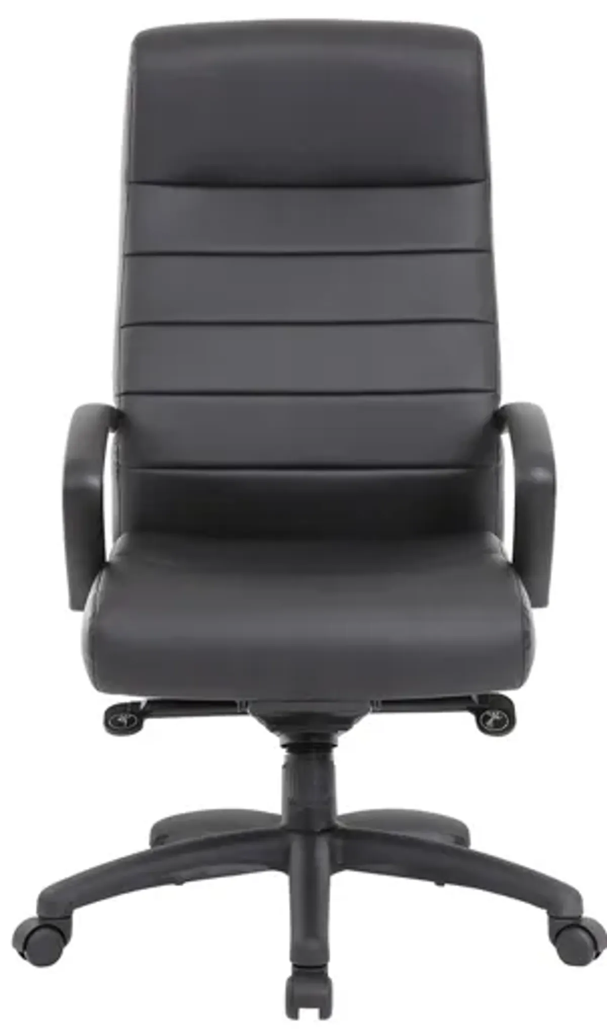 Sadol Executive Office Chair in Black Leather; Black by Coe Distributors