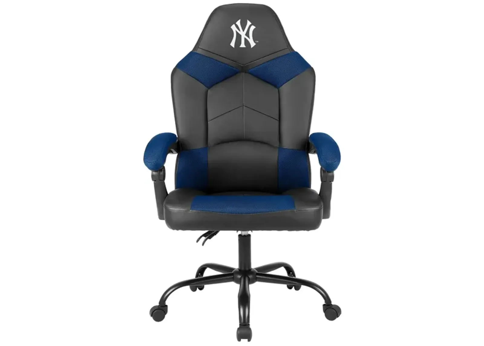 MLB Faux Leather Oversized Gaming Chair in New York Yankees by Imperial International