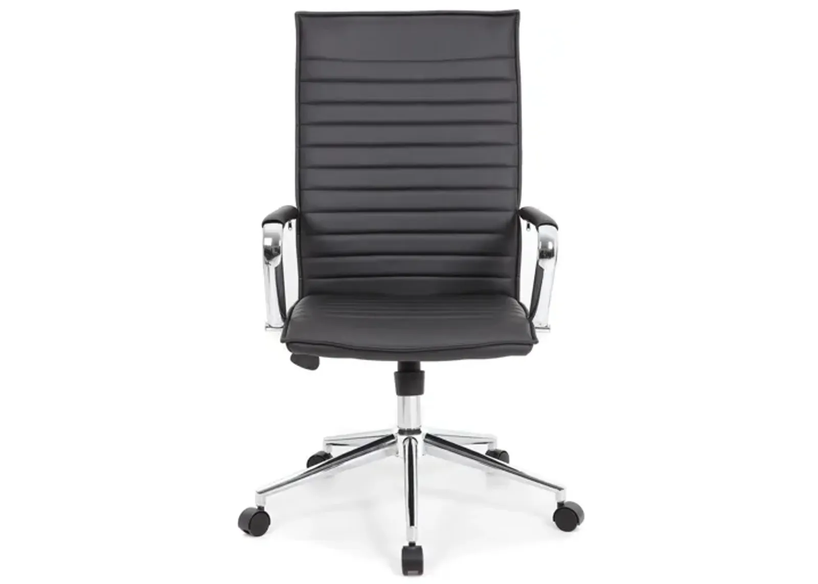 Ealdormere Executive Task Chair in Black; Chrome by Coe Distributors