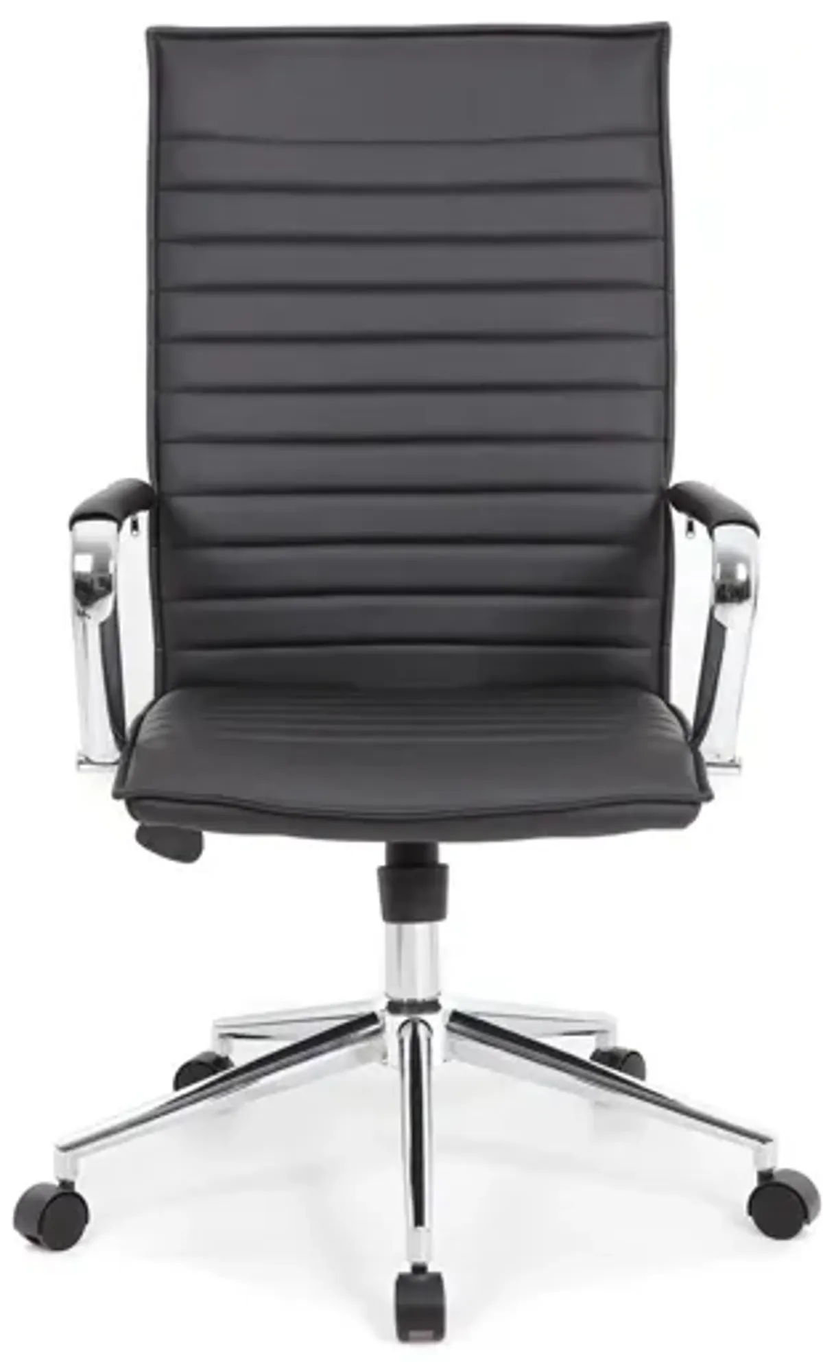 Ealdormere Executive Task Chair in Black; Chrome by Coe Distributors