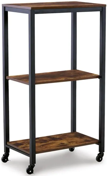 Bevinfield Bar Cart in Brown/Black by Ashley Express