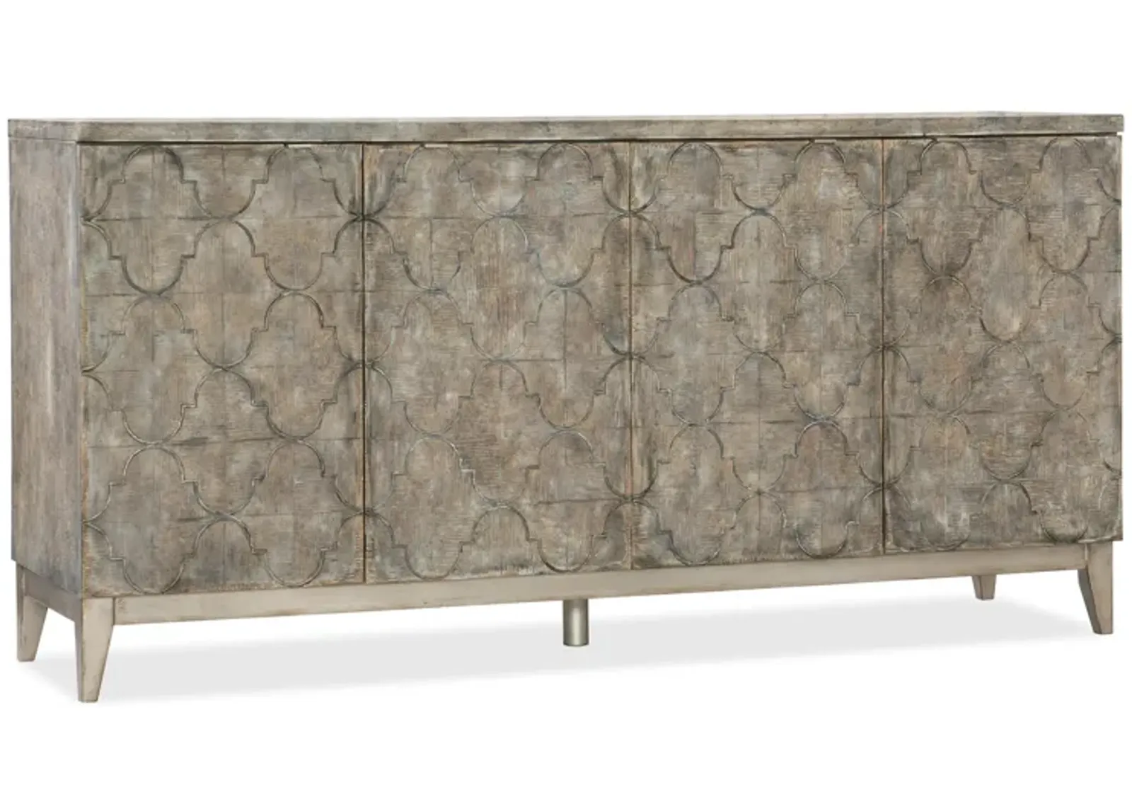 Melange Fairfax Credenza in Medium Wood by Hooker Furniture