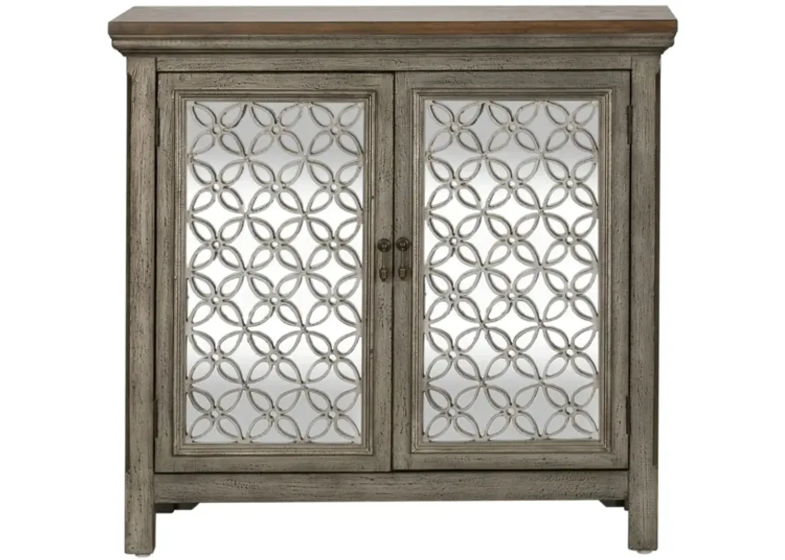 Westridge Accent Cabinet in Light Gray by Liberty Furniture