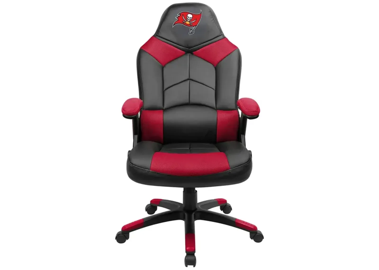 NFL Faux Leather Oversized Gaming Chair in Tampa Bay Buccaneers by Imperial International