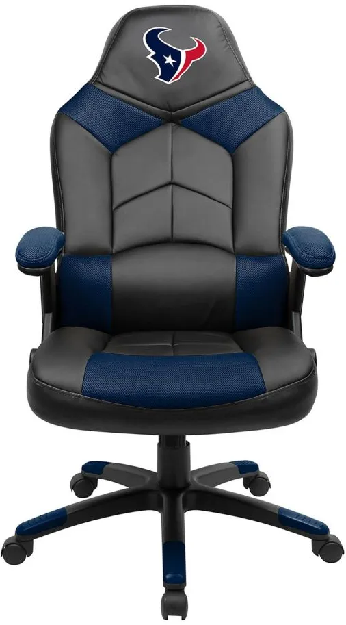 NFL Faux Leather Oversized Gaming Chair in Houston Texans by Imperial International