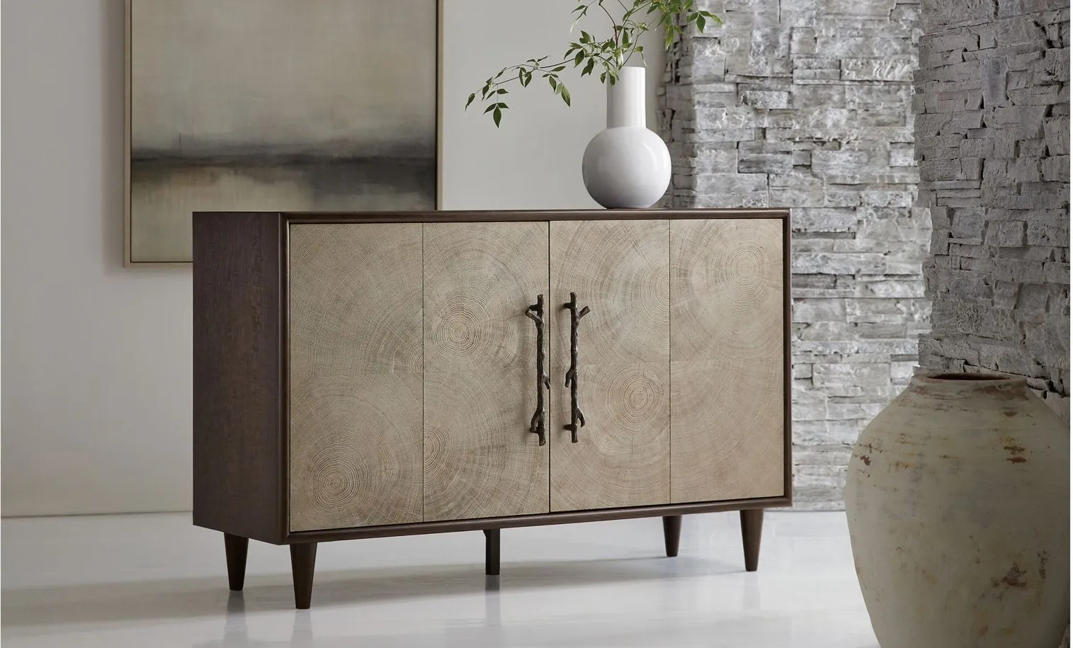 Melange Brennon Accent Chest in Brown by Hooker Furniture