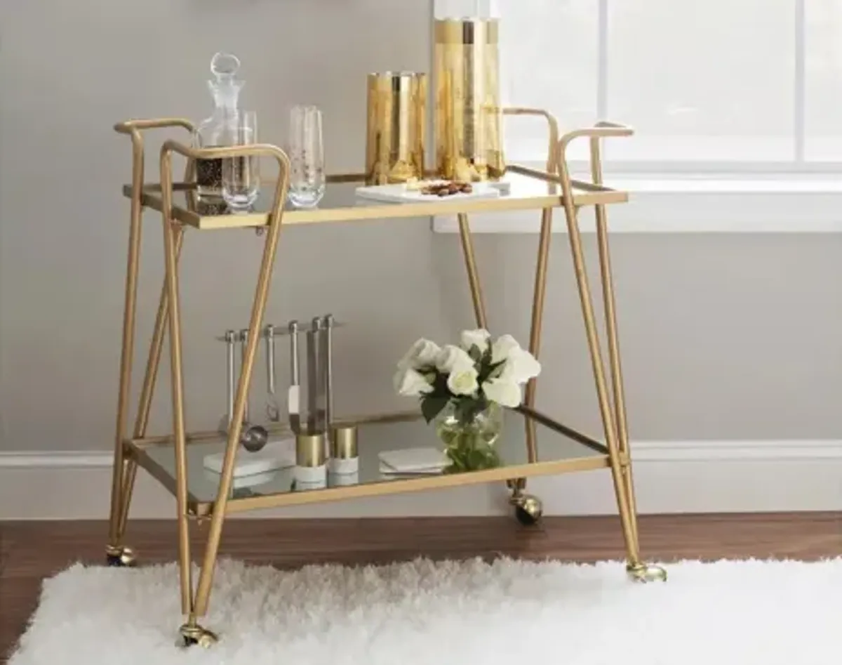 Mid-Century Bar Cart