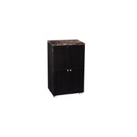 Bellanest Black Contemporary Bar Cabinet in Black by SEI Furniture