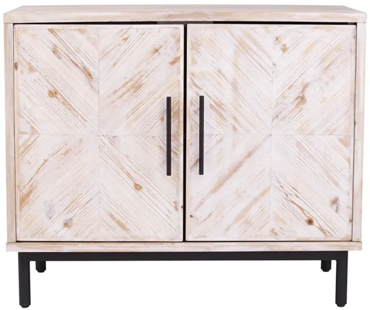 Wilton Reclaimed Wood Anywhere Cabinet in Off-White by SEI Furniture