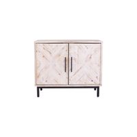 Wilton Reclaimed Wood Anywhere Cabinet in Off-White by SEI Furniture