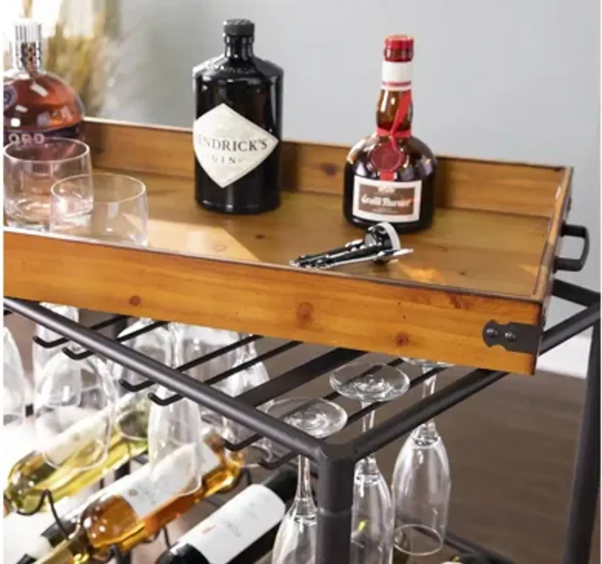 Boston Bar Cart