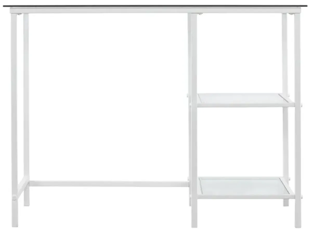 Scarlet Layton Desk in White by SEI Furniture