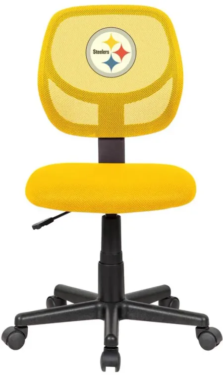 NFL Armless Task Chair in Pittsburg Steelers by Imperial International