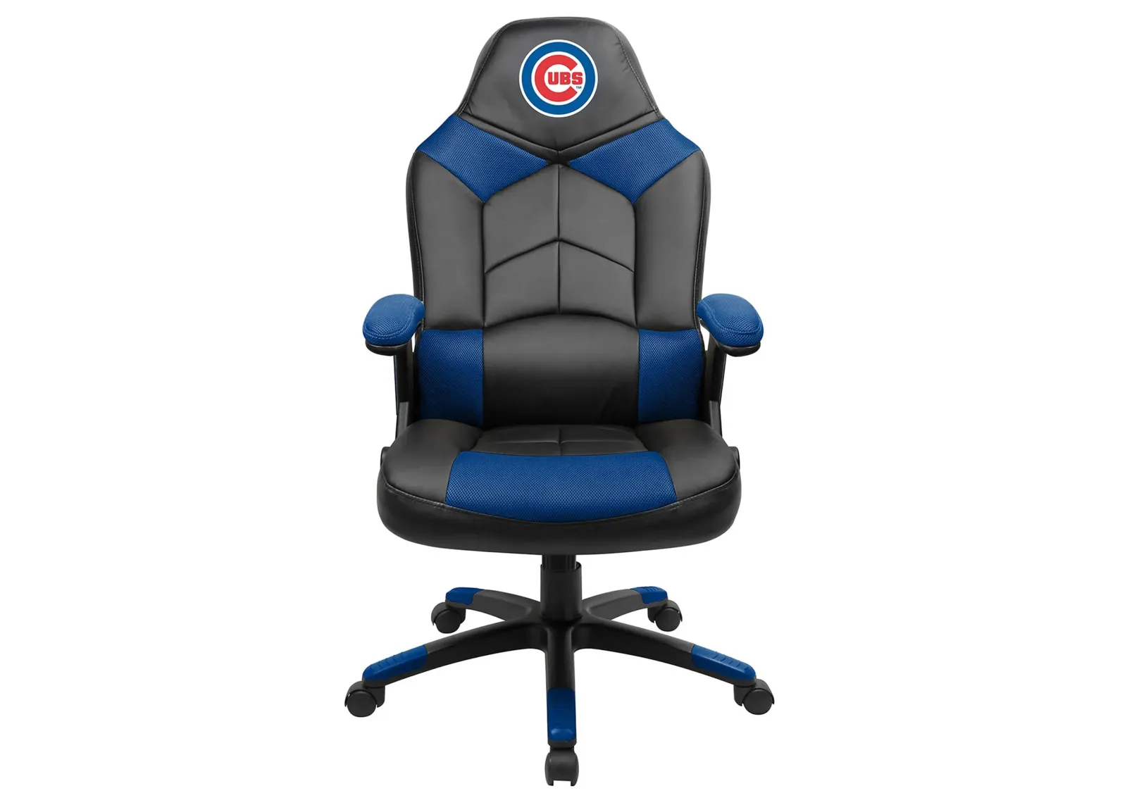 MLB Faux Leather Oversized Gaming Chair in Chicago Cubs by Imperial International