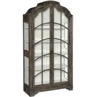Traditions Curio Cabinet in Rich Brown by Hooker Furniture