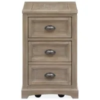 Paxton Place Mobile File Cabinet in Dove Tail Gray by Magnussen Home