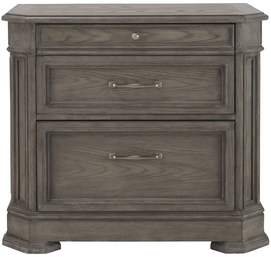 Crystal Falls Lateral File Cabinet in Pavestone by Riverside Furniture