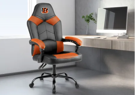 NFL Oversized Adjustable Office Chairs in Cincinnati Bengals by Imperial International