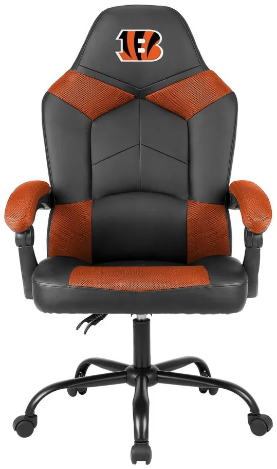 NFL Oversized Adjustable Office Chairs in Cincinnati Bengals by Imperial International