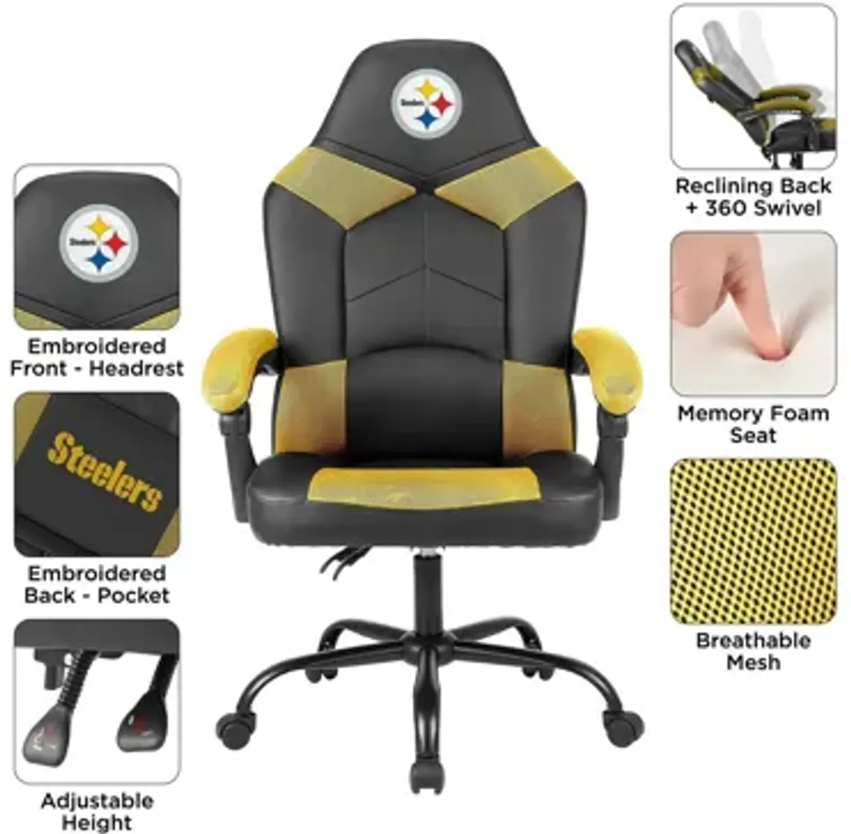 NFL Oversized Adjustable Office Chairs