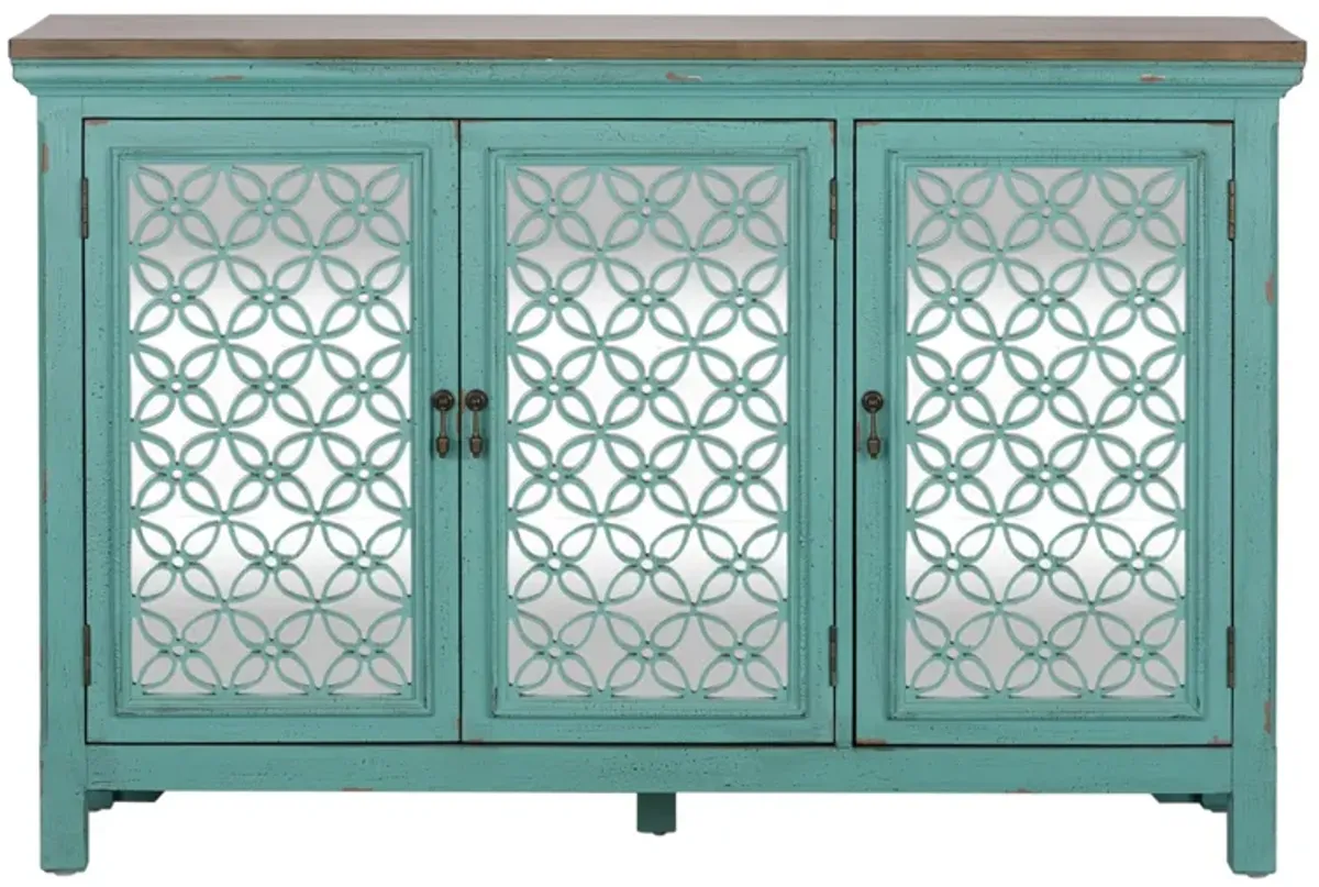 Kensington Accent Chest in Blue by Liberty Furniture